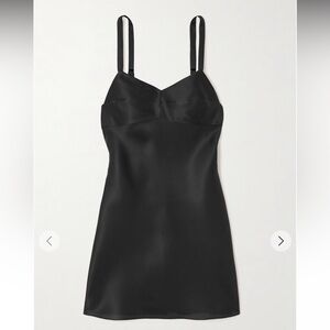 Black Khaite Silk Dress Size 6 NTW